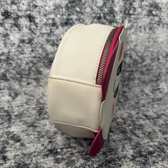 Kirby Bioworld Circle Crossbody Bag Purse Nintendo Pink White Missing Straps - Picture 4 of 14